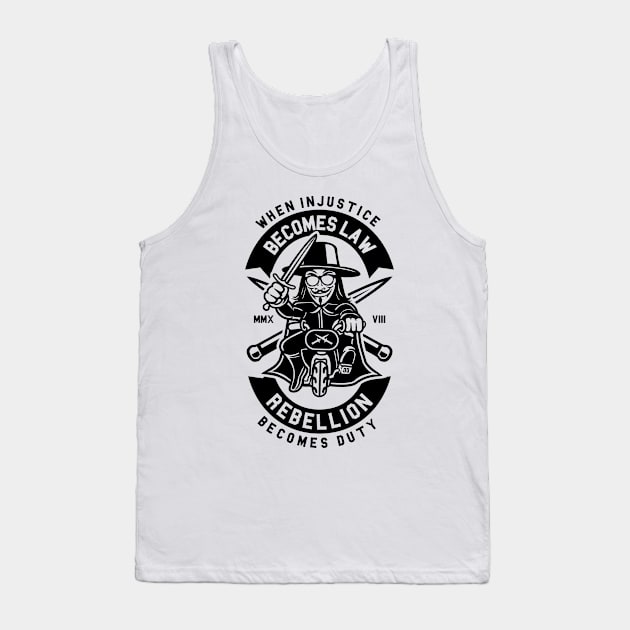 Here Come the Rebels! Tank Top by Superfunky